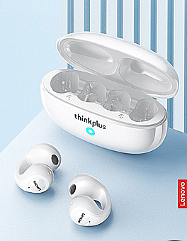אוזניות בלוטוס TWS EARCLIP - דגם Thinkplus XT83II חברת Lenovo