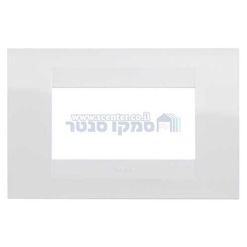מסגרת גאו 4 מודול Geo לבן Gewiss Chorus
