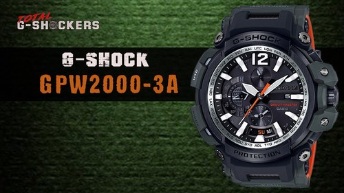 CASIO GPW-2000-3A GPS MASTER OF G GRAVITYMASTER