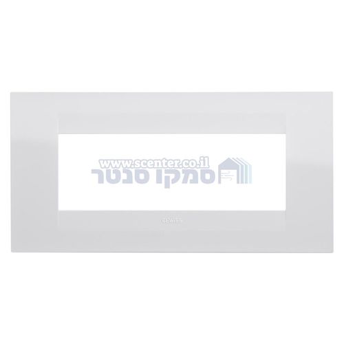 מסגרת גאו 6 מודול Geo לבן Gewiss Chorus