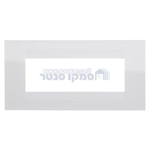 מסגרת גאו 6 מודול Geo לבן Gewiss Chorus