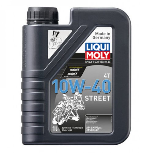 שמן מנוע  LIQUI MOLY 10W40  MOTORBIKE 4T STREET 1L