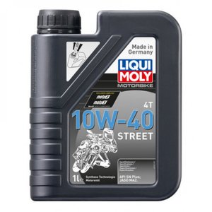 שמן מנוע  LIQUI MOLY 10W40  MOTORBIKE 4T STREET 1L