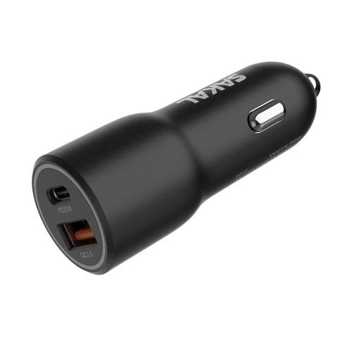 מטען רכב מהיר USB+TYPE-C 36W SMART CHARGE