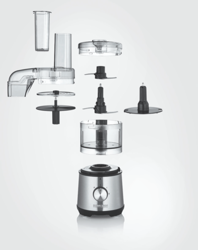 מעבד מזון קומפקטי 400W SEVERIN