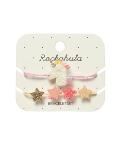 סט צמידים חד קרן בצבעי הקשת Rockahula