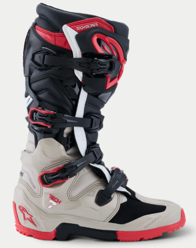 מגף רכיבה אלפינסטארס alpinestars TECH 7 Enduro 2026 שחור\בז'\אדום