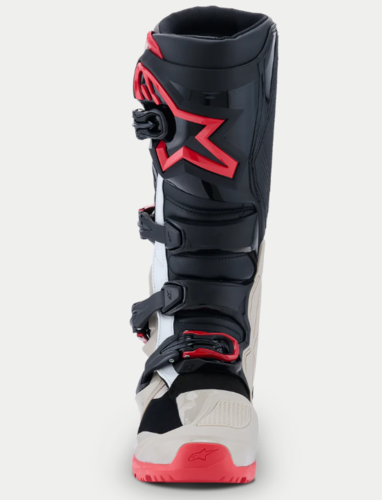 מגף רכיבה אלפינסטארס alpinestars TECH 7 Enduro 2026 שחור\בז'\אדום