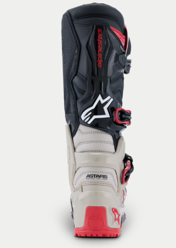 מגף רכיבה אלפינסטארס alpinestars TECH 7 Enduro 2026 שחור\בז'\אדום