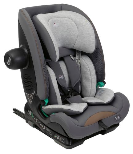 כסא בטיחות ובוסטר סיט & גו Seat&Go בטיחות ונוחות לאורך שנים - אפור Glam Grey