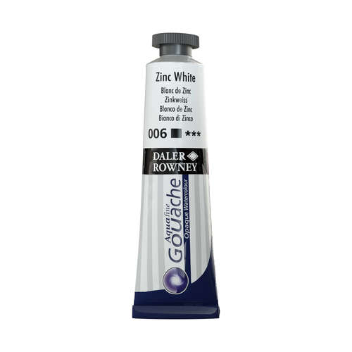 צבעי גואש 15 מל Zink White 006 Aquafine