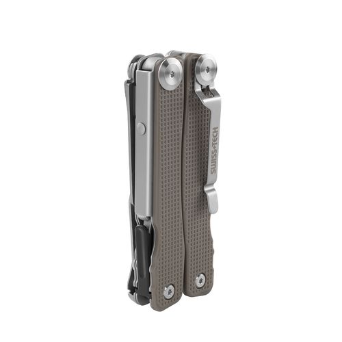 מולטיטול רב תכליתי WILD 15-ב-1 עם קליפס לחגורה - Swiss+Tech Tech WILD