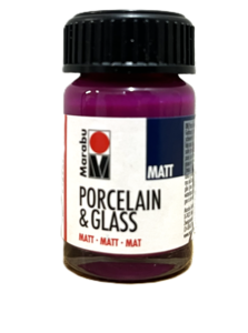Porcelain and Glass Colour Matt Purple 15 ml