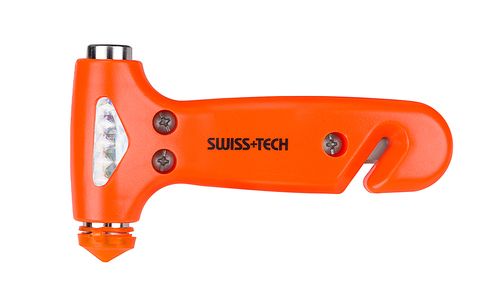 פטיש חירום רב-תכליתי 4 פונקציות - Swiss+Tech ST85109