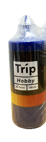 3D Paint 100 ml Metallic silver