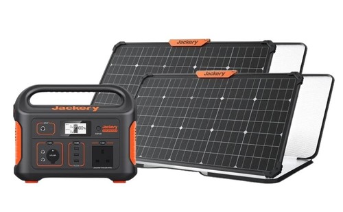 מארז תחנת כוח ניידת Jackery Explorer 500 + Jackery SolarSaga 80W