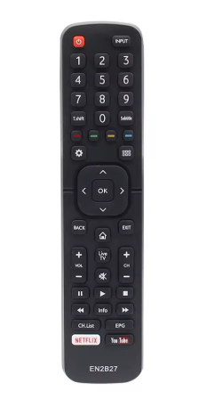 שלט תואם רחוק ‏לטלוויזיה Hisense EN2BF27H הייסנס
