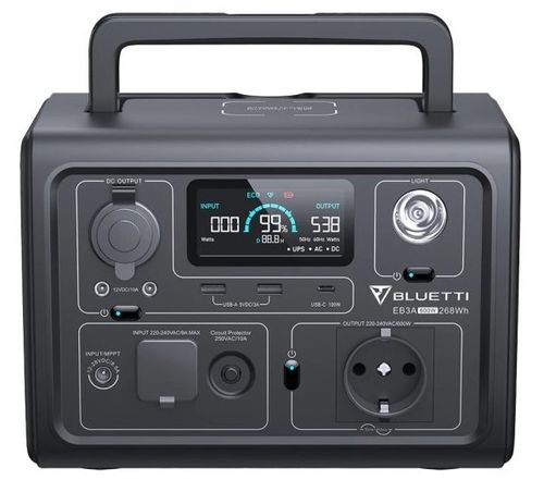תחנת כוח ניידת Bluetti EB55 700W 537Wh