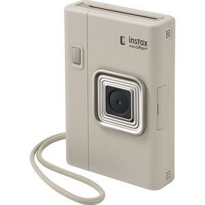 מצלמת פיתוח מיידי FUJIFILM INSTAX MINI Liplay Hybrid Instant Camera (Sand Beige)