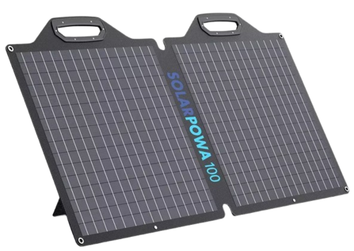מארז תחנת כוח ניידת ופאנל סולארי Bluetti EB55 700W + BigBlue 100W