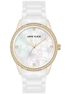 Anne Klein AK/5172GPWT נשים קרמיקה חדש