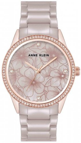 Anne Klein AK/5172RGTP נשים קרמיקה חדש 