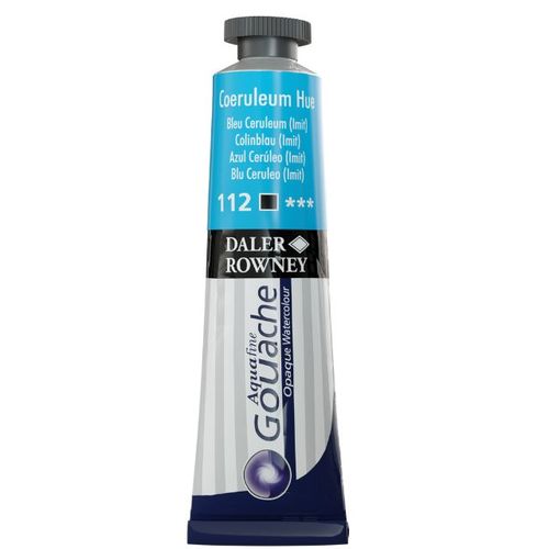 צבעי גואש 15 מל Coeruleum Hue 112 Aquafine