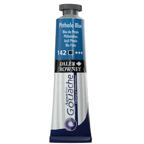 צבעי גואש 15 מל Phthaol Blue 142 Aquafine