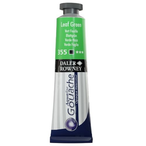 צבעי גואש 15 מל Leaf Green 355 Aquafine
