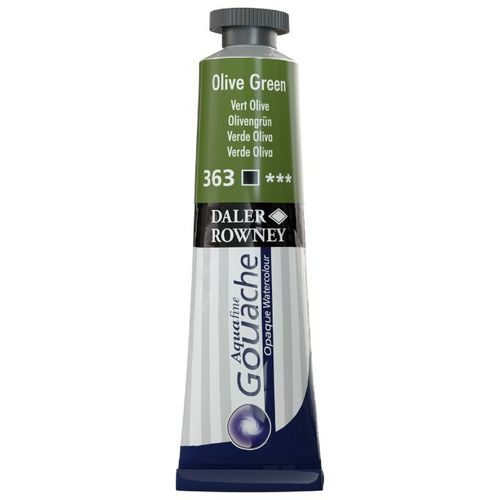 צבעי גואש 15 מל Olive Green 363 Aquafine