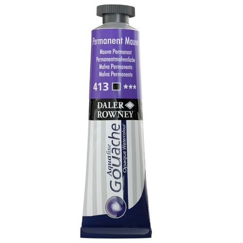 צבעי גואש 15 מל Permanent Mauve 413 Aquafine