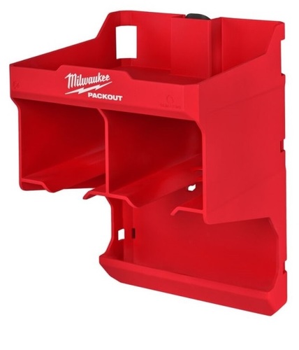 מתלה זוגי למברגות מסדרת PACKOUT™ מבית milwaukee