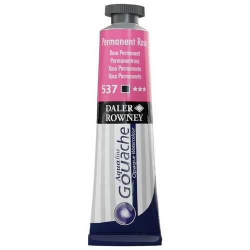 צבעי גואש 15 מל Permanent Rose 537 Aquafine