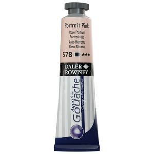 צבעי גואש 15 מל Portrait Pink 578 Aquafine