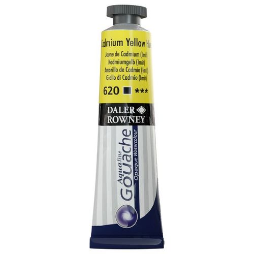 צבעי גואש 15 מל Cadmium Yellow Hue 620 Aquafine
