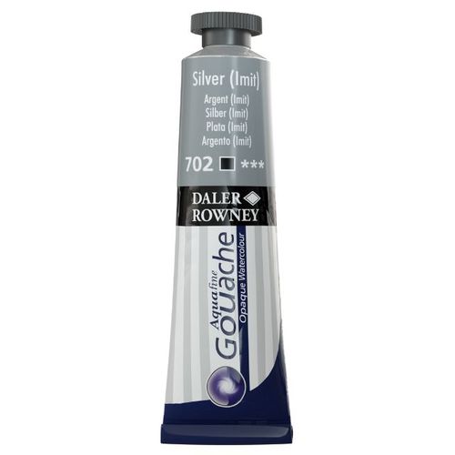 צבעי גואש 15 מל Silver (lmit) 702 Aquafine