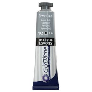 צבעי גואש 15 מל Silver (lmit) 702 Aquafine