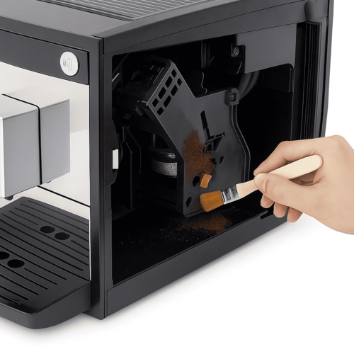 מברשת עץ מקצועית עם שער כתום לניקוי כללי פסקל Pascal