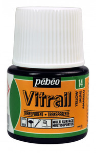 צבעי זכוכית 45 מל Yellow 14 Vitrail