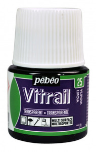 צבעי זכוכית 45 מל Violet 25 Vitrail