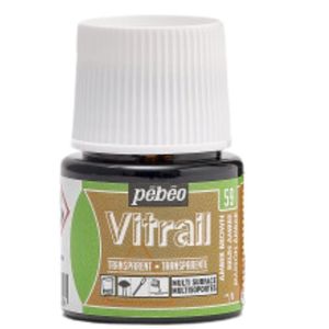 צבעי זכוכית 45 מל Brown 59 Vitrail