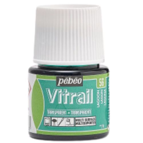 צבעי זכוכית 45 מל Lagoon 56 Vitrail