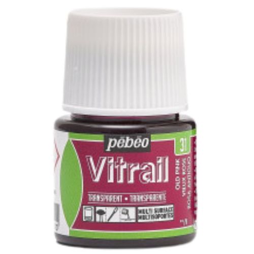 צבעי זכוכית 45 מל Old Pink 31 Vitrail