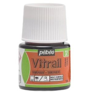 צבעי זכוכית 45 מל Salmon 32 Vitrail