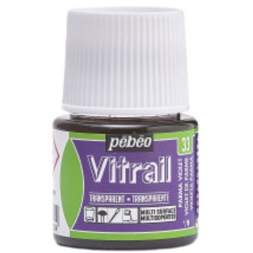 צבעי זכוכית 45 מל Parma Violet 33 Vitrail