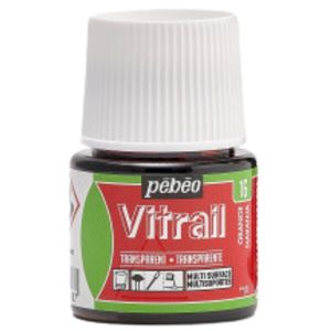צבעי זכוכית 45 מל Orange 16 Vitrail