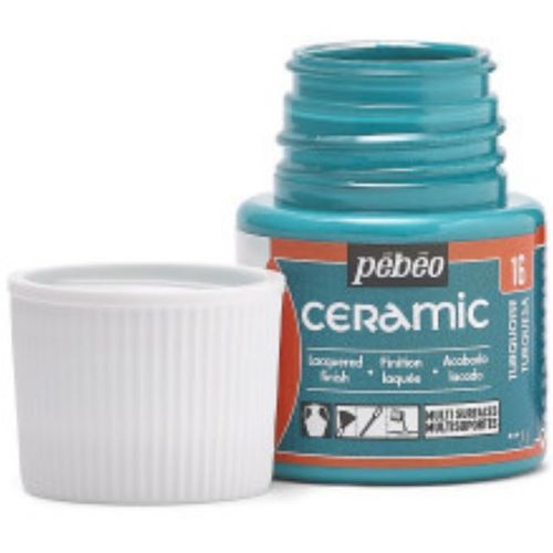 צבעי זכוכית 45 מל Turquoise 16 Ceramic