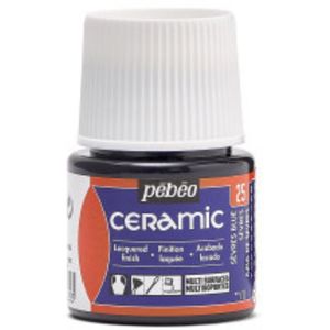 צבעי זכוכית 45 מל Sevres Blue 25 Ceramic