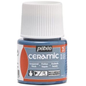 צבעי זכוכית 45 מל Blue 35 Ceramic