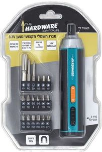 מברג חשמלי נטען 3.7V מקצועי